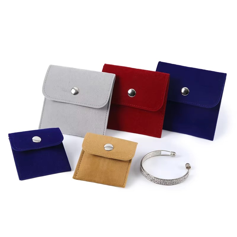 Small Coin Purses Portable Mini Square Fleece Coin Handbag Wallet Key Bag Multi purses Jewelry Gift Packing Bag Pouch - Image 5